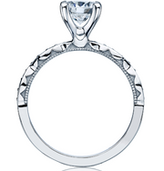 TACORI Sculpted Crescent Diamond Solitaire Engagement Ring - FINAL SALE